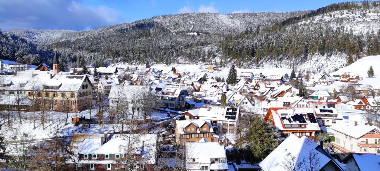Ferienwohnung "Hirschlein" Im Schwarzwald Baiersbronn Esterno foto