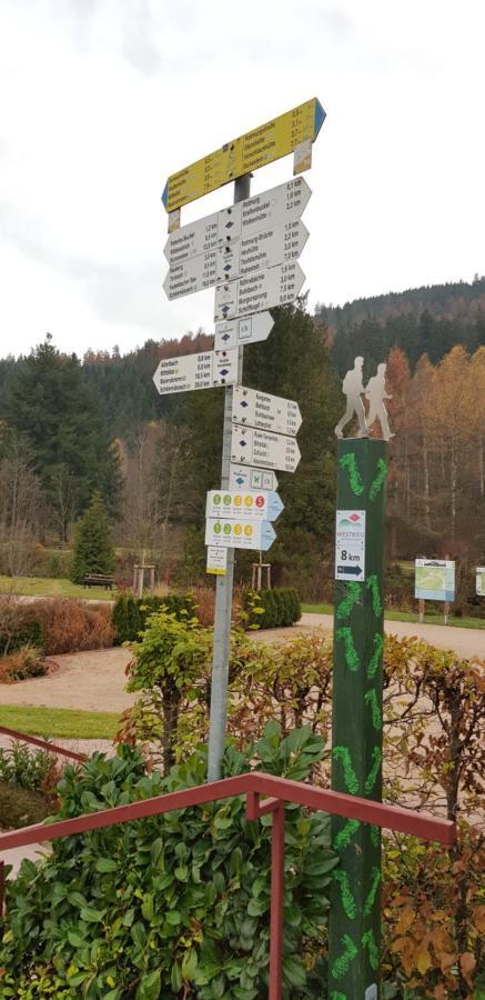 Ferienwohnung "Hirschlein" Im Schwarzwald Baiersbronn Esterno foto