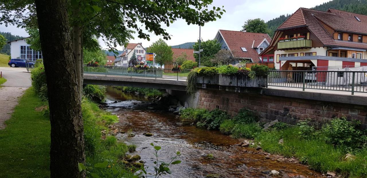 Ferienwohnung "Hirschlein" Im Schwarzwald Baiersbronn Esterno foto