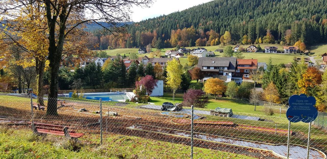 Ferienwohnung "Hirschlein" Im Schwarzwald Baiersbronn Esterno foto